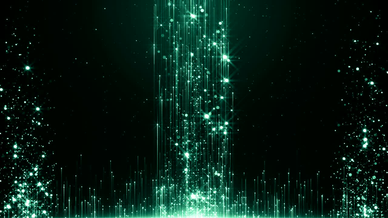 입자 먼지 추상적인 빛 보케 모션 제목 영화적 배경 루프