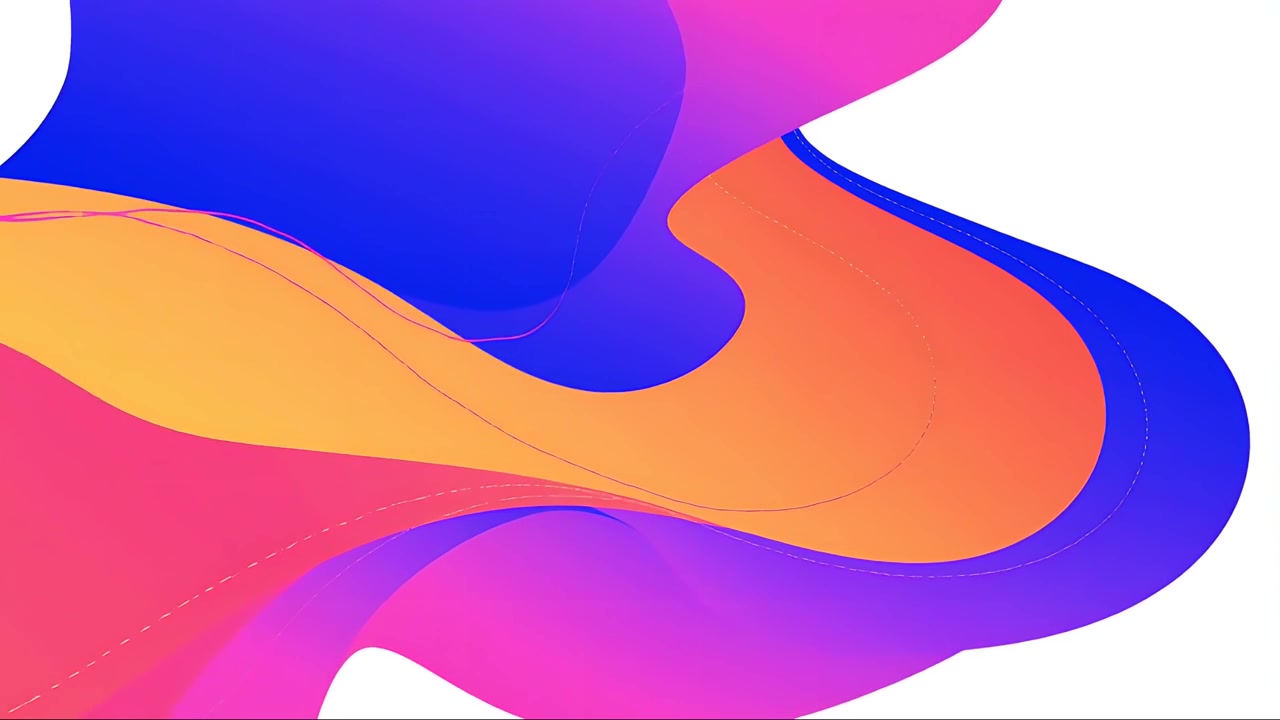 Sfondo Animato Astratto e Colorato 4K