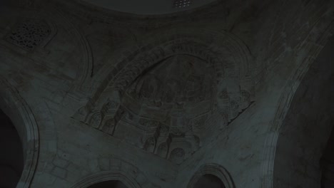 inside of silvan ulu mosque, historic selahaddin eyyubi mosque, diyarbakir, turkey, details, niche