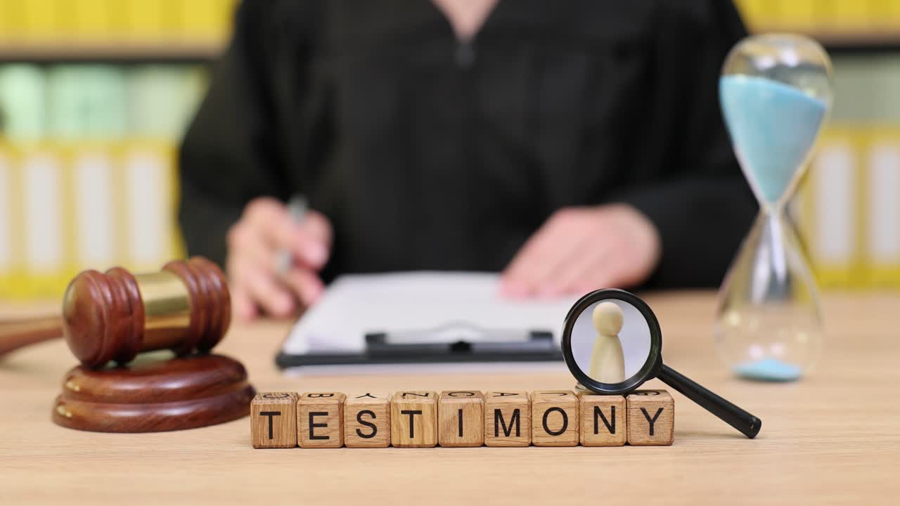 Testimony and Legal Proceedings