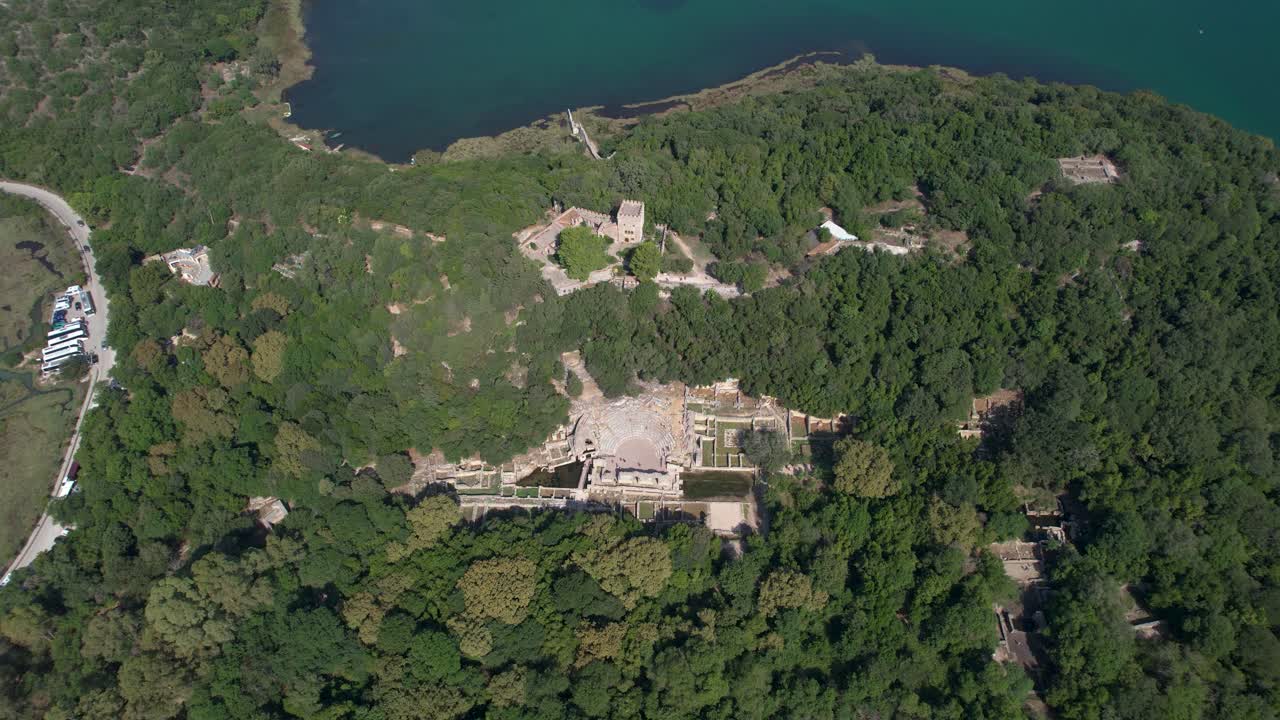 La Gemma più Visitata dell'Albania – Laguna del Sito Archeologico di Butrinto con Anfiteatro, Antica Fortezza e Tesori UNESCO