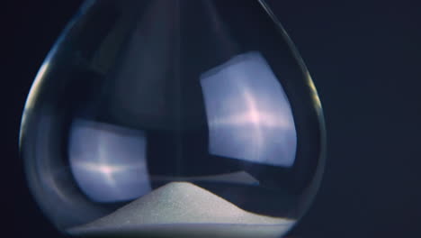 [Camera Used: Canon C300] An hourglass reflecting the passage of time