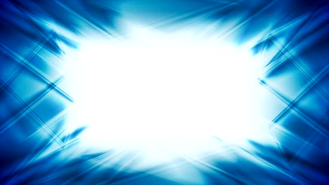 abstract bright blue glowing video animation