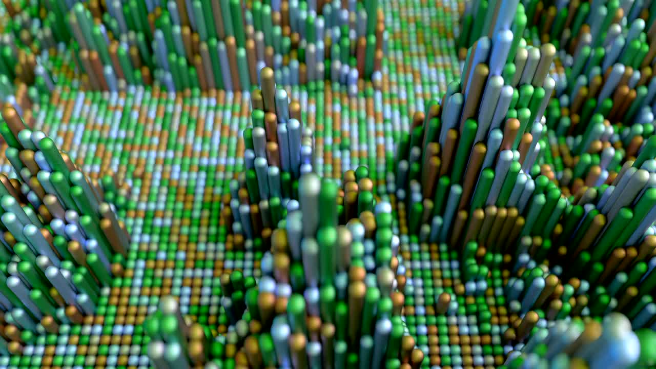 4k código genético abstracto.