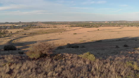 dron revela toma de la antigua pista de carreras de fórmula 3 en sudáfrica bloemfontein