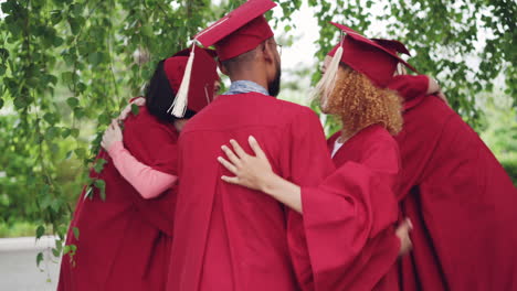 celebración del día de la graduación