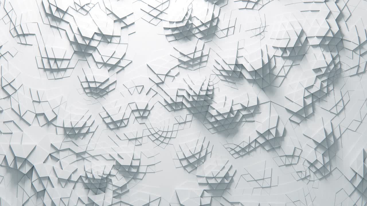 비즈니스 프레젠테이션을위한 색 추상적인 배경, 최소한의 패턴, 애니메이션 3d 렌더링