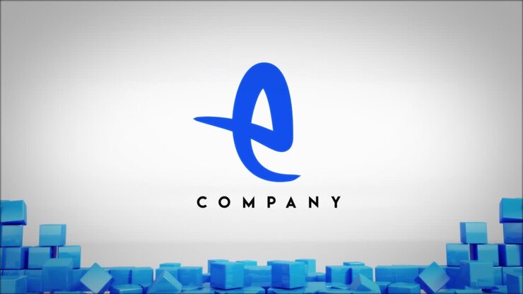 Company Logo with Cubes
