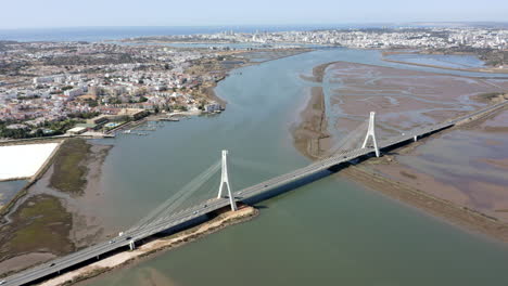 Imágenes-Aéreas-Del-Puente-Ferroviario-De-Portimao