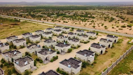 good aerial of a housing development in hargeisa somalia the caipital of somaliland