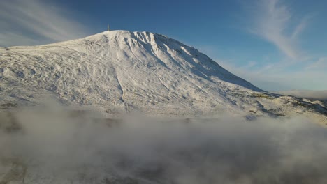 Verkleinern-Von-Filmmaterial-Vom-Berg-Gaustatoppen