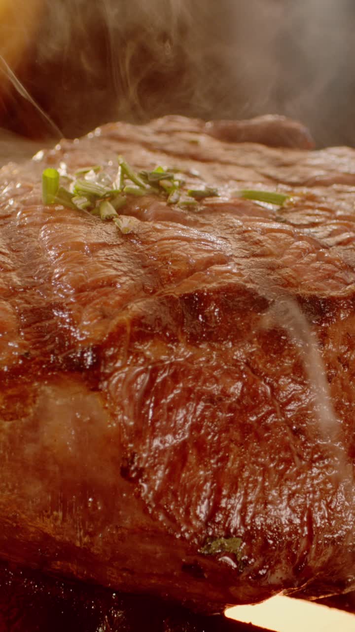 Close-up of a Delicious Steak