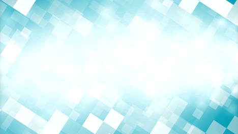 Animated Blue Square Patterns Background - 4K