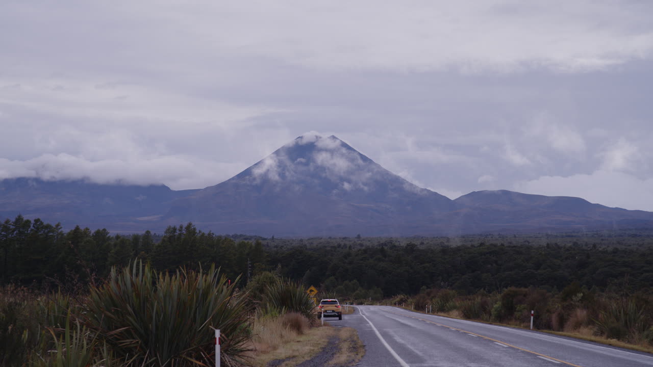 Mountainous Road Trip through New Zealand