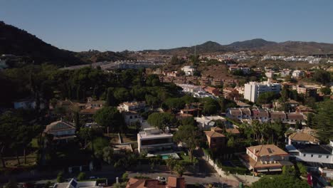 drones volando sobre la ciudad.