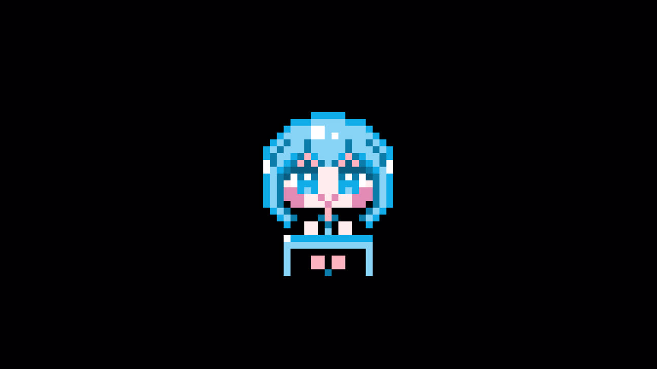 Pixel girl 01 sit at a desk Looping animation. 1080p (2).mov