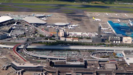 the aerial view in japan