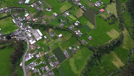 homestead farming community populated village barrio guitig ecuador