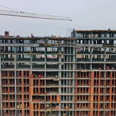 view of building at construction site