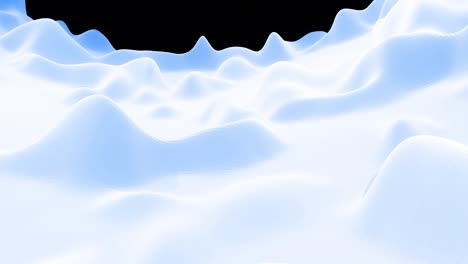 stylish blue white creative abstract low poly background in 4k. abstract wavy pattern move on surface in loop. smooth soft seamless animation. simple minimalistic geometric bg.