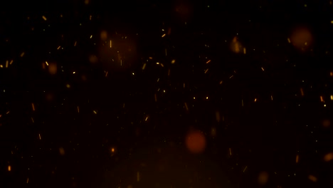 fondo de fuego brillante en bucle