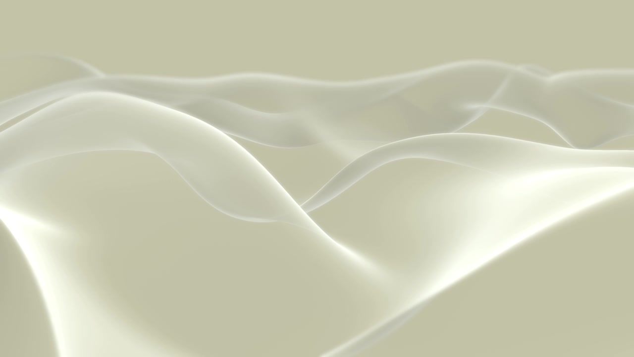 Soft White Elegant Wavy Satin Texture Abstract Motion Background