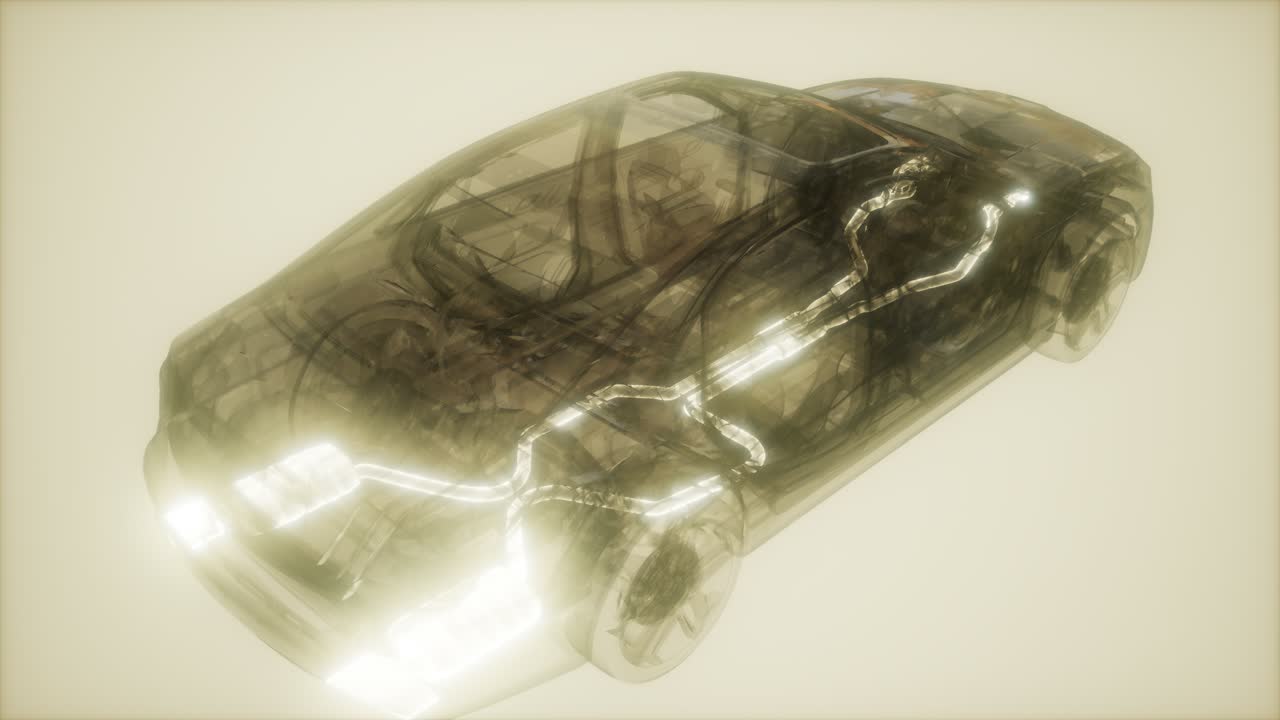 видимая выхлопная система в автомобиле