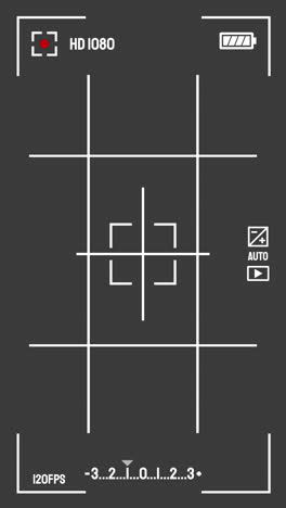 graphique de mouvement de l'arrière-plan de l'interface rec