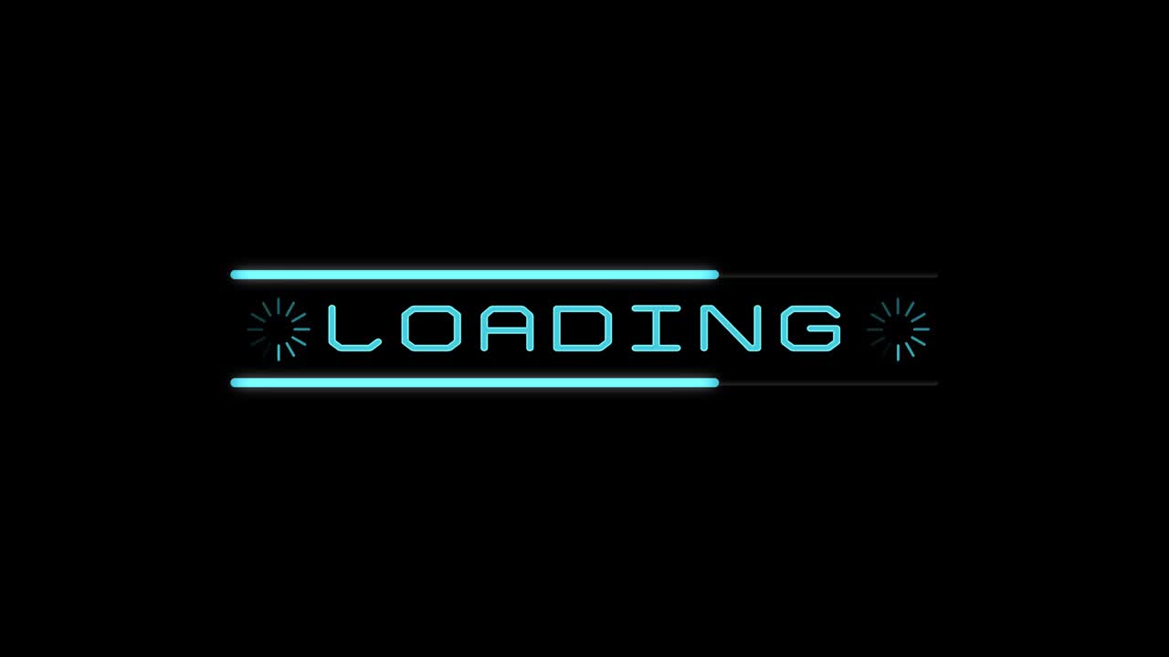 Loading process to complete