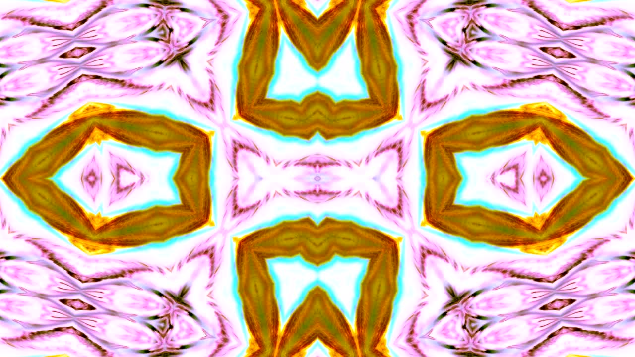 Movimento astratto di sfondo caleidoscopico colorato