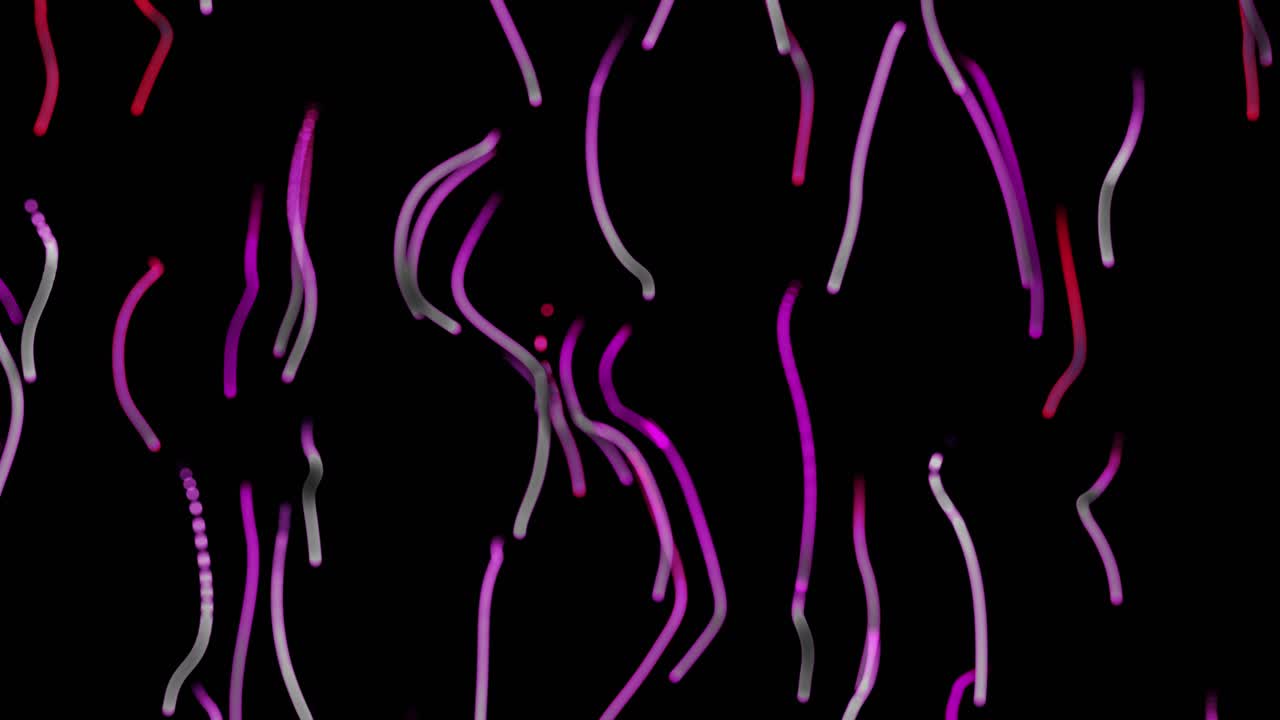 Abstract Glowing Lines