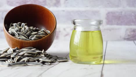 sunflower seeds and oil