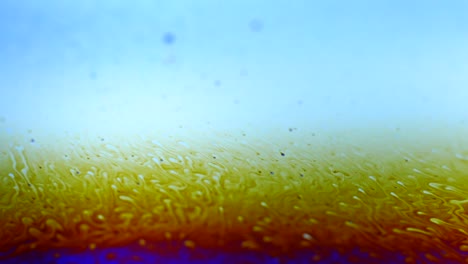 colors in motion, liquid effect, soap bubbles