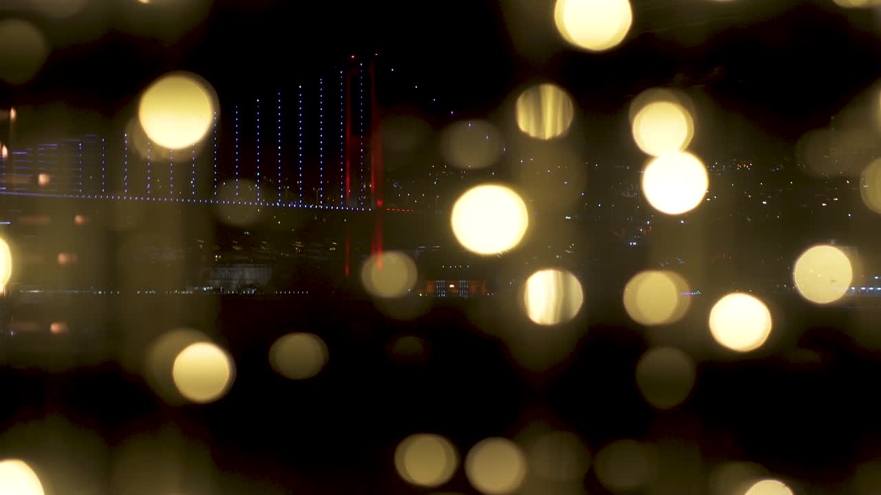 New Year decorations, Christmas celebrations and decorations in the Bosphorus are made all over the world.