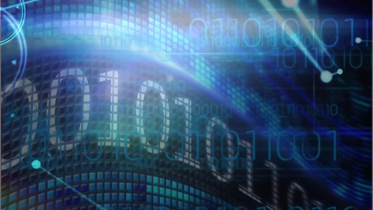 Animation of network of connections over data processing