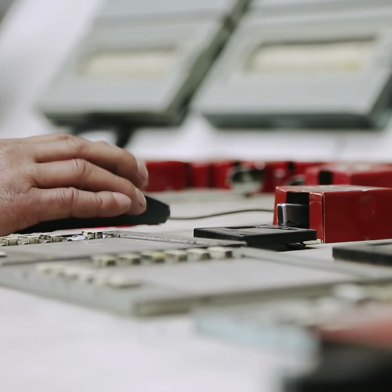 Worker controling of power plant