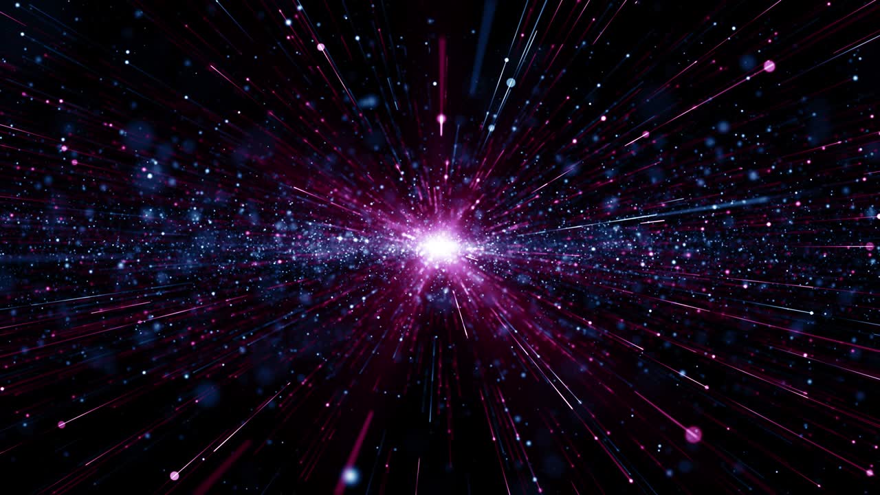 partículas de polvo abstracto luz bokeh títulos de movimiento bucle de fondo cinematográfico