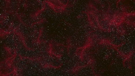 captivating red nebula a stellar nursery in space