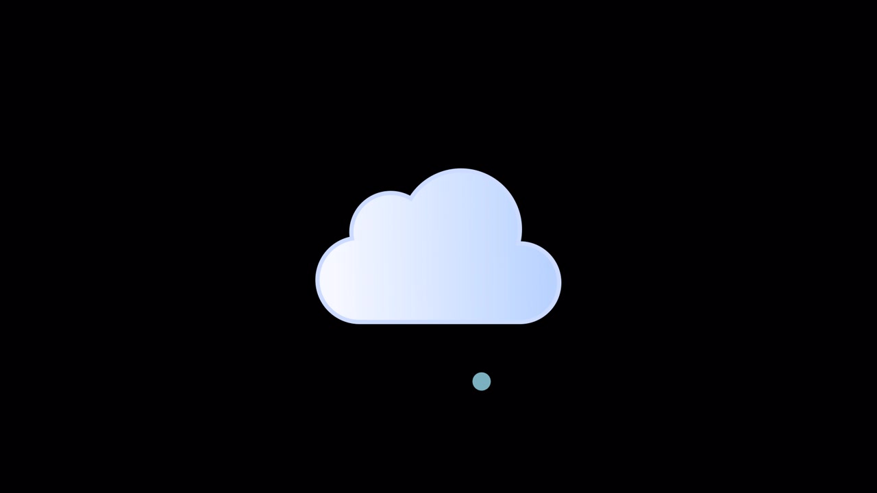 Hail Weather Animation