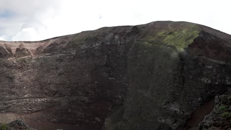 Crater-Wall-And-Rim-Of-Mount-Vesuvius