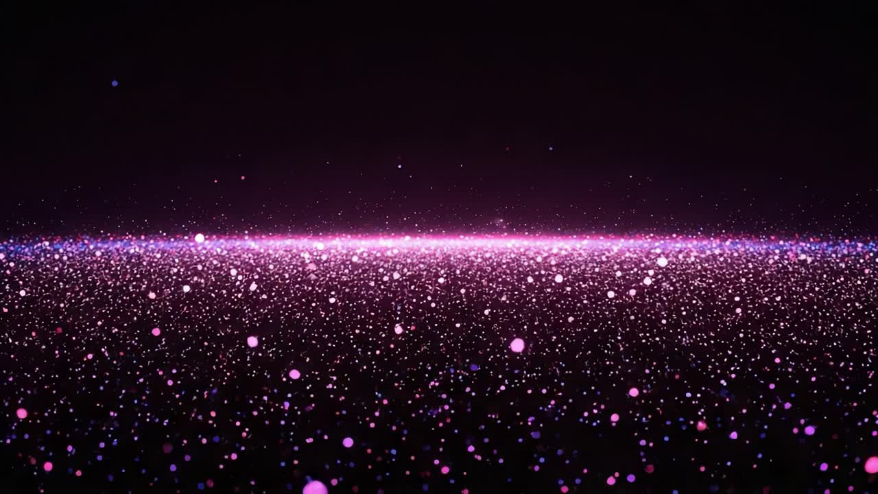 A Captivating Display of Glittering Particles in an Ethereal Space, Showcasing a Mesmerizing Gradient of Color and Light that Evokes Wonder and Beauty