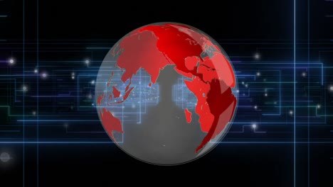 Animation-of-globe-with-network-of-connections-on-black-background