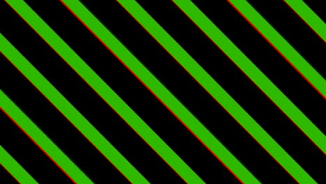 animation consisting of intersected colored stripes.