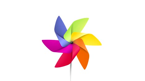 color pinwheel