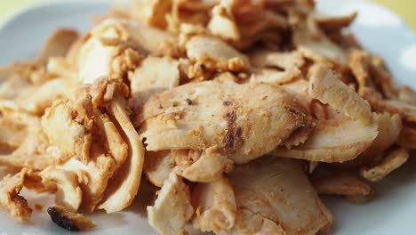 grilled shredded chicken