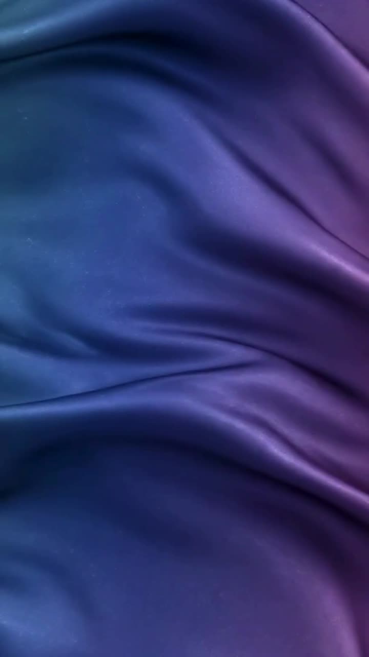 Loop continuo di tessuto ondeggiante con transizioni di colore vivaci