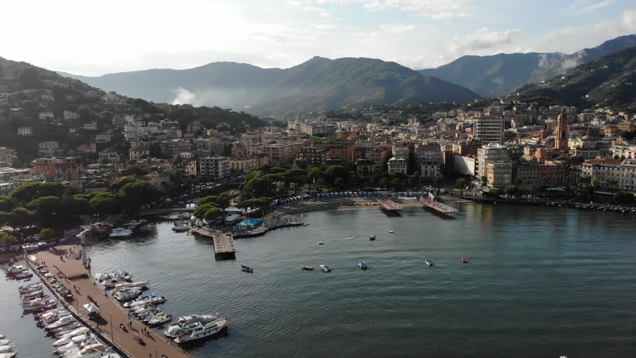 Marina di Rapallo dall'alto