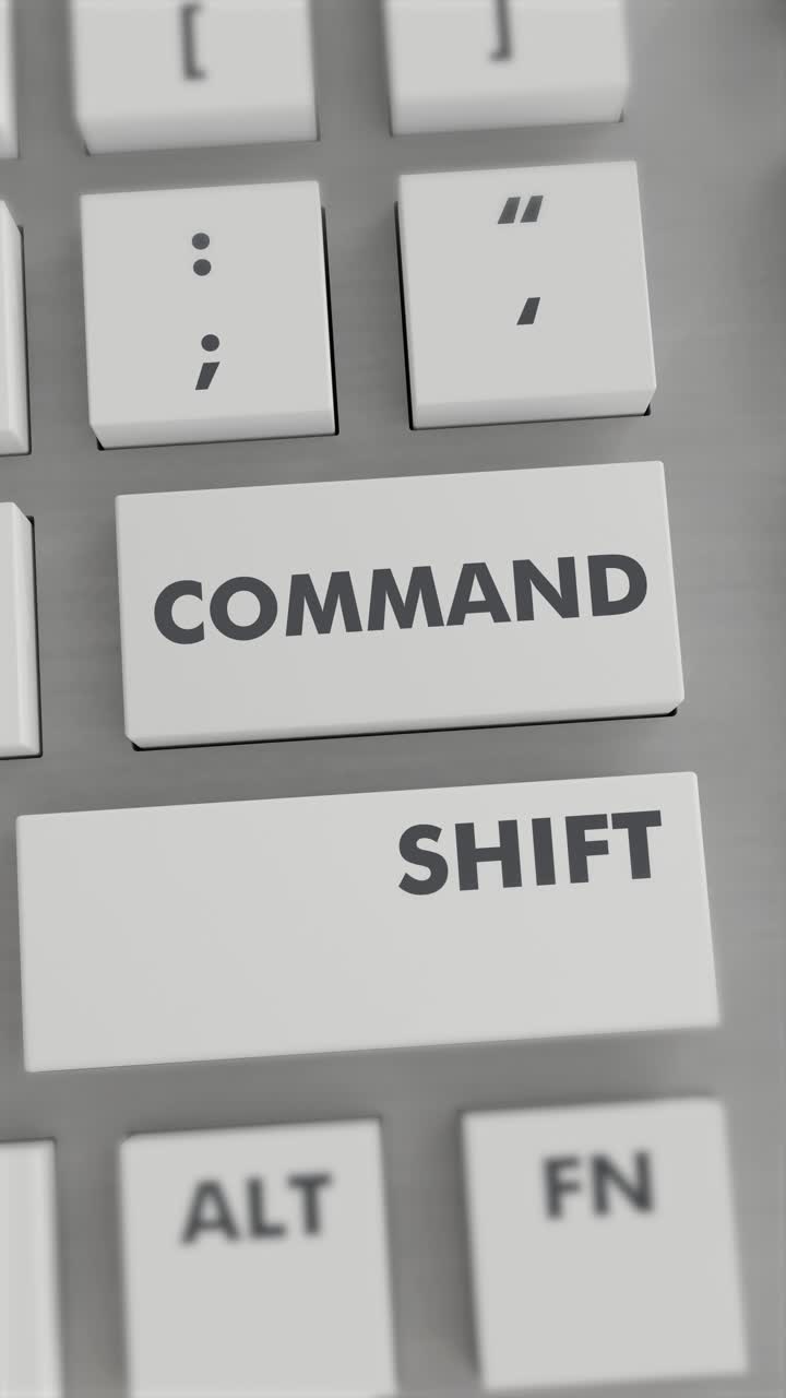COMMAND BUTTON PRESSING ON KEYBOARD Vertical Video