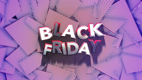 Black-Friday-on-modern-geometric-pattern