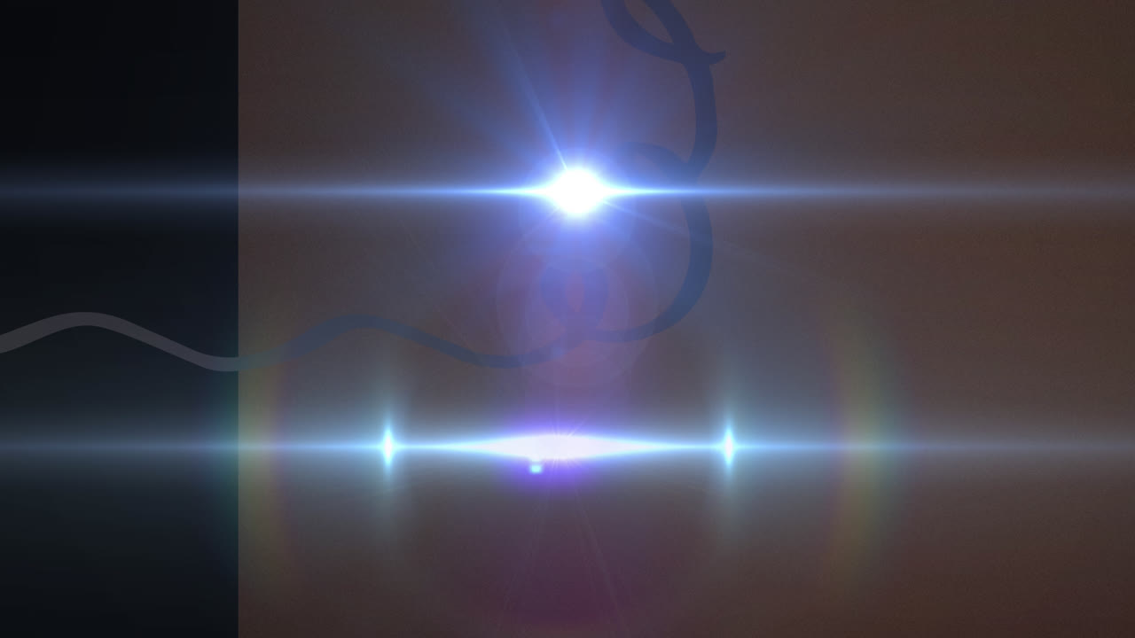 푸른 공과 우주에서 빛나는 별을 맞대고 있습니다.